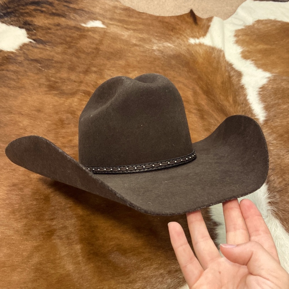 Brown Felt Cavenders Cowboy Hat